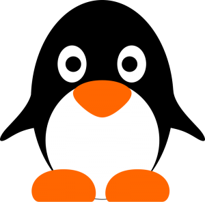 300x296 Fedora Penguin Clip Art Download