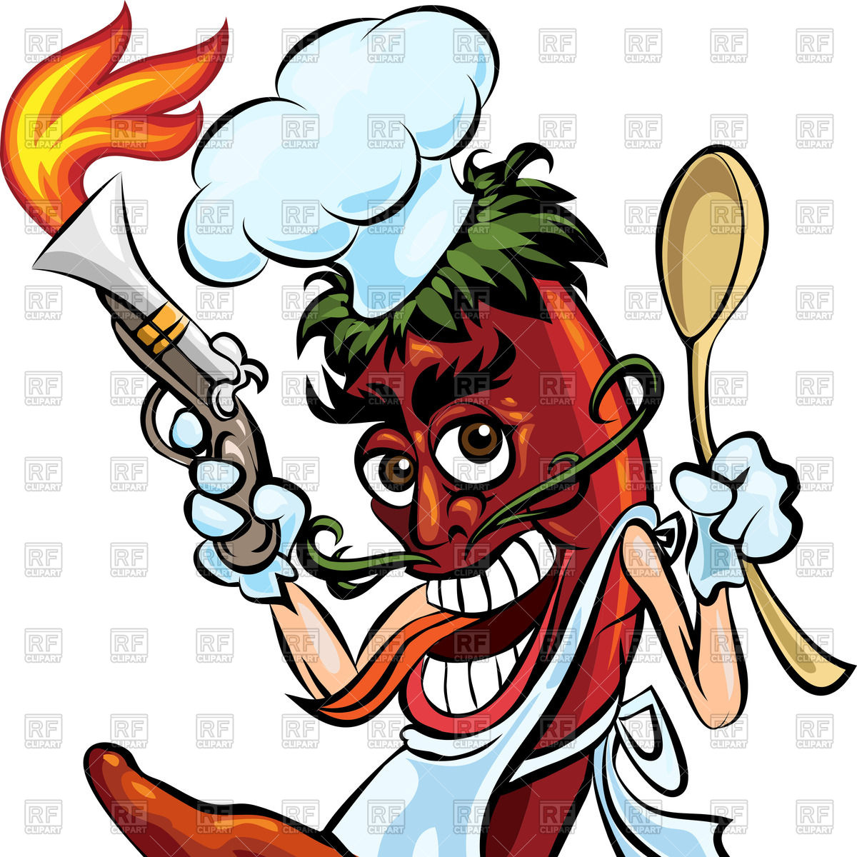 1200x1200 Pepper Clipart On Fire