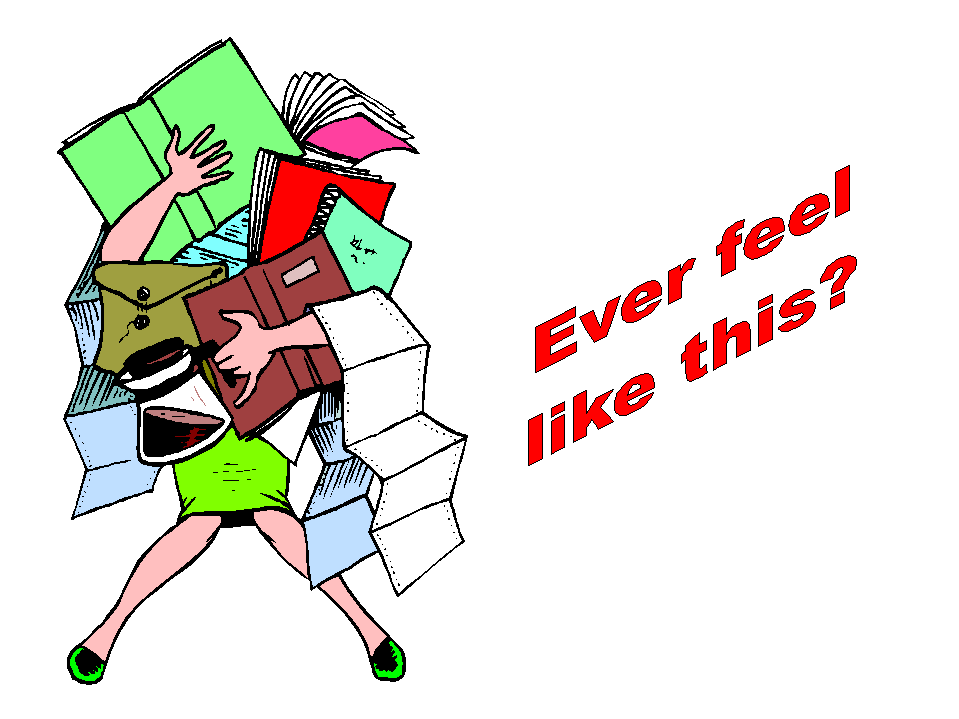 959x719 Ever Feel Like This Paperwork Clipart