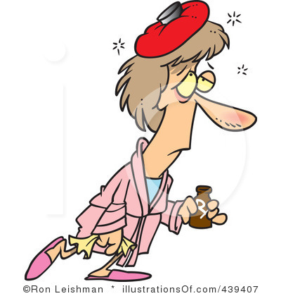 400x420 Sick Person Clipart