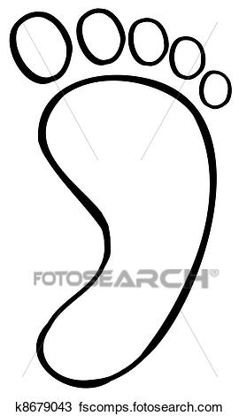 Feet Clipart Black And White | Free download on ClipArtMag