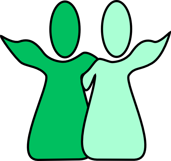 600x564 Fellowship Green Green Clip Art