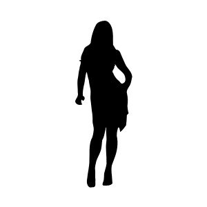 300x300 Exotic Clipart Female Silhouette