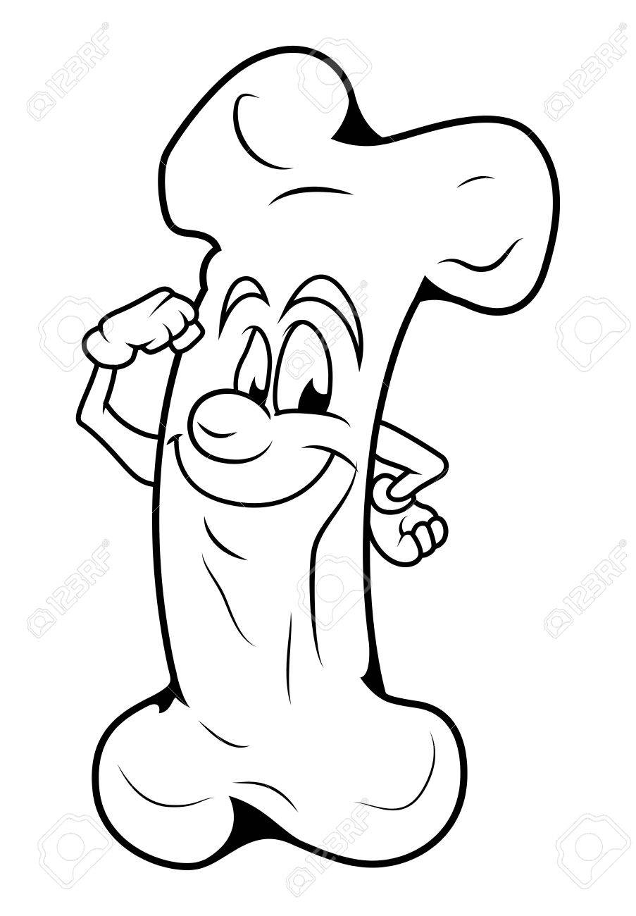 903x1300 Healthy Cartoon Bone Vector Clipart Royalty Free Cliparts, Vectors