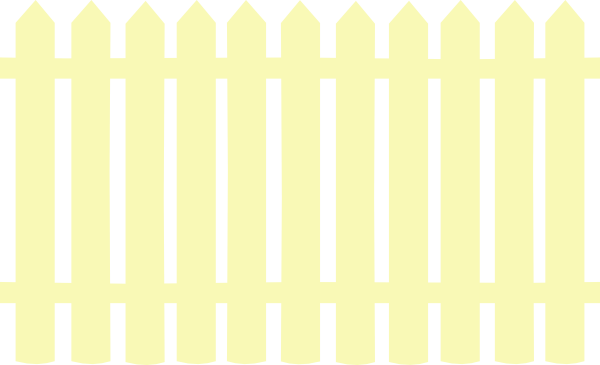 600x365 Fence Clipart Cartoon