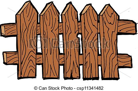 450x299 Old Wooden Fence Clipart
