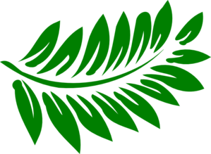 299x219 Darker Green Fern Clip Art