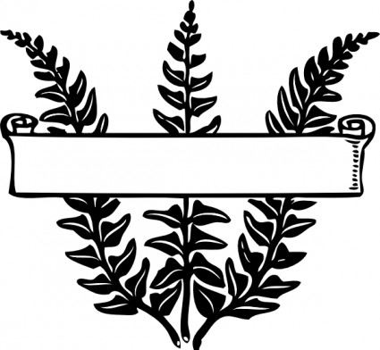 425x392 Fern Clip Art Download
