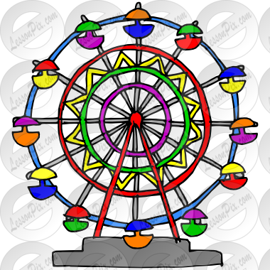 380x380 Ferris Wheel Picture For Classroom Therapy Use