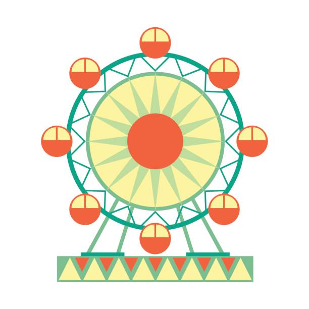 612x612 Ferris Wheel Clipart Cartoon