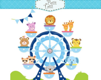 340x270 Ferris Wheel Clipart Cute