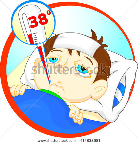 450x469 Heat Clipart Thermometer Fever