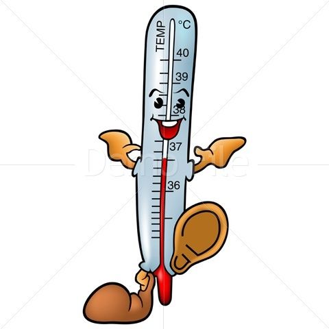 480x480 Fancy Clipart Thermometer