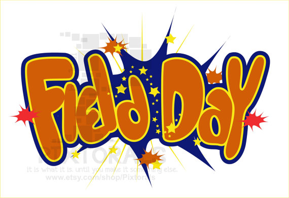 570x391 Field Day Vector Kids Clipart Comic Style Eps File