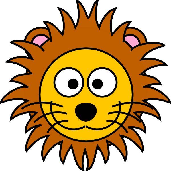 600x600 Fierce Lion Clipart Free Images