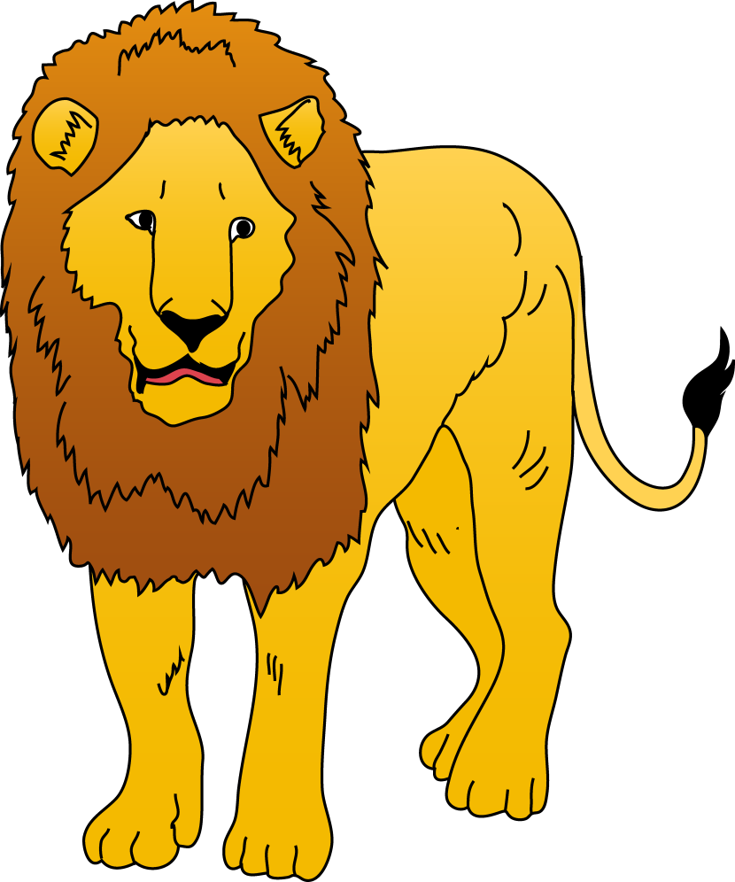 830x996 Lion Clipart
