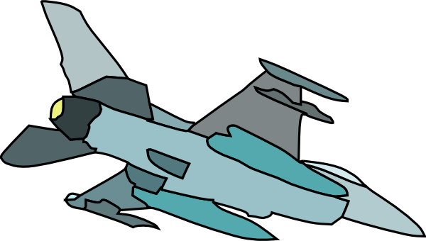 600x340 Military Fighter Plane Clip Art Free Vector 4vector