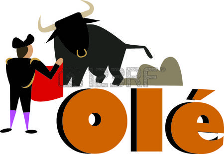 450x310 Fighting Bull Clipart