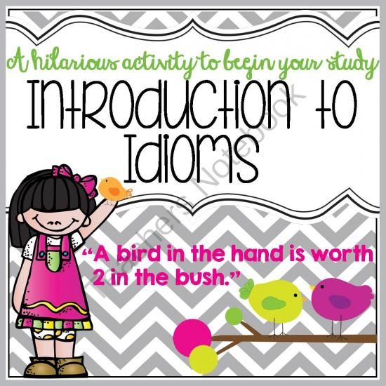 550x550 49 Best Sl Figurative Language Idioms Images School