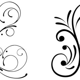 264x264 Free Filigree Vector Clip Art
