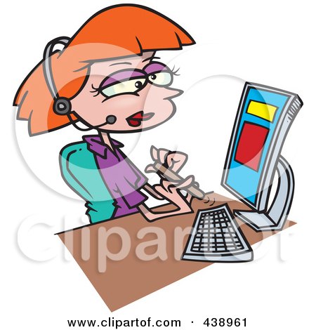 450x470 Royalty Free (Rf) Clip Art Illustration Of A Cartoon Woman