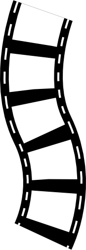 174x506 Film Roll Clip Art Free Vector In Open Office Drawing Svg ( Svg