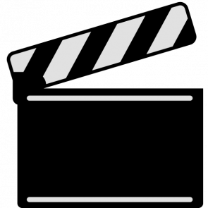 295x295 Film Reel Logo Vector