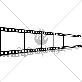325x325 Black And White Film Strip Gl Stock Images