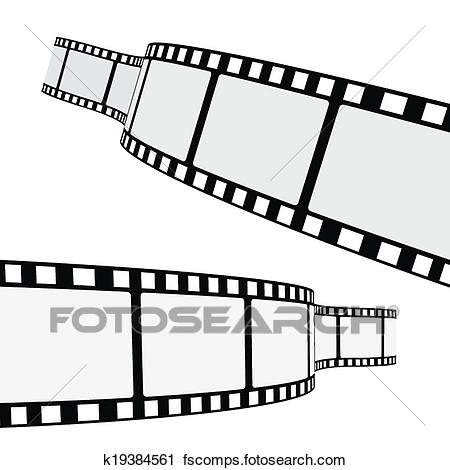 450x470 Clipart Of Cinema Film Strip K19384561