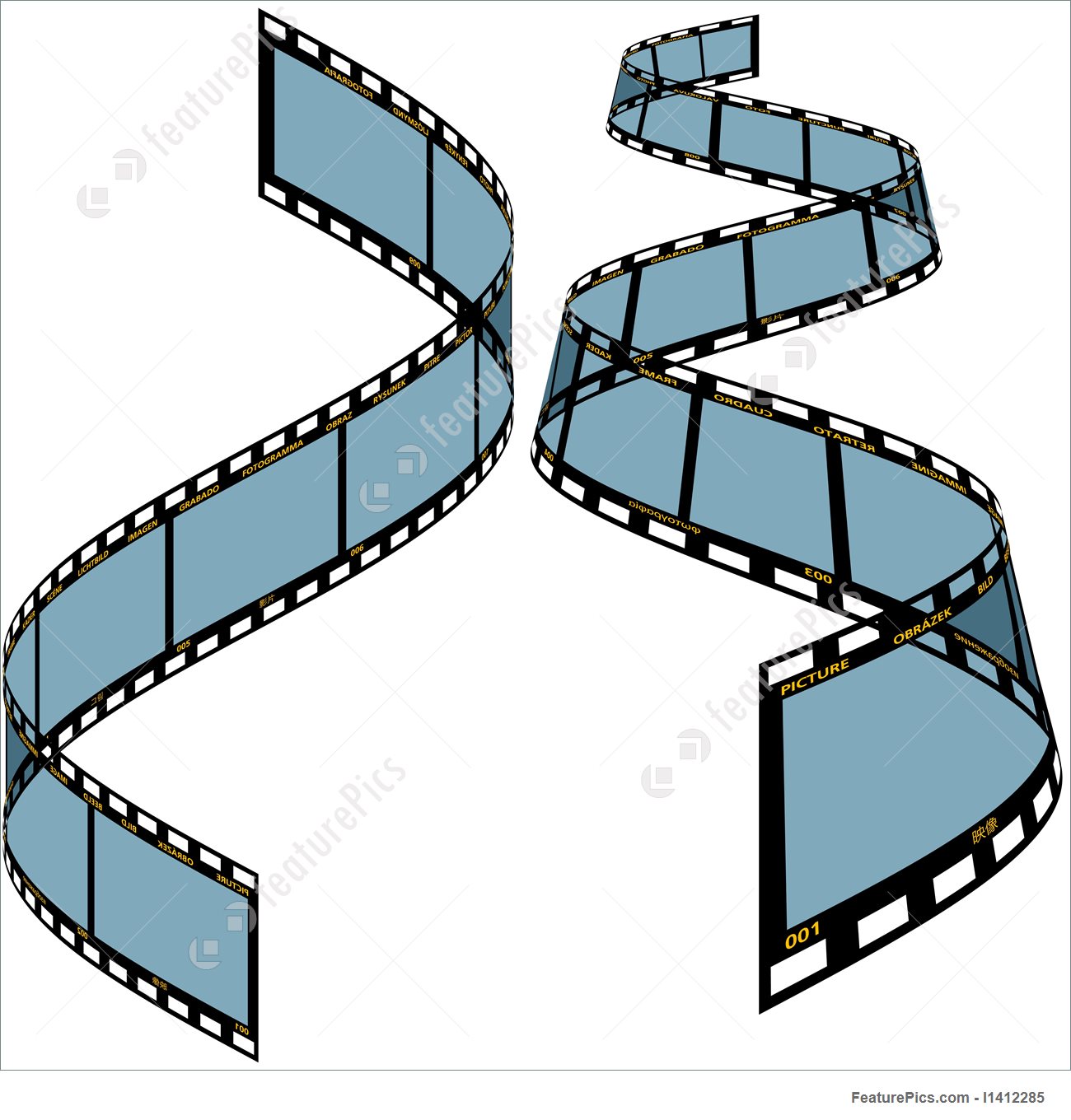 1300x1360 Photo And Video Film Strip C