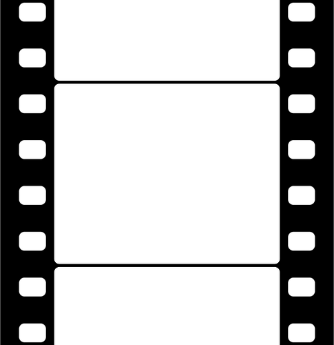 485x500 Drawing Of Old Style Magnetic Film Public Domain Vectors