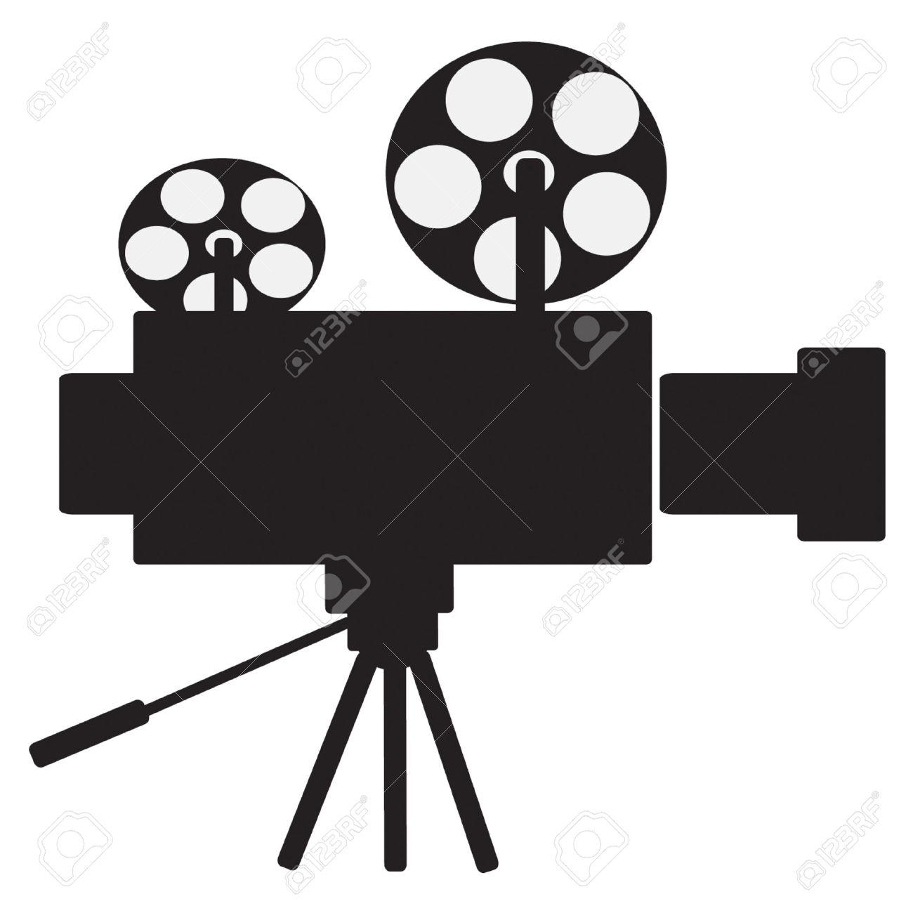 1300x1300 Film Projector Clipart