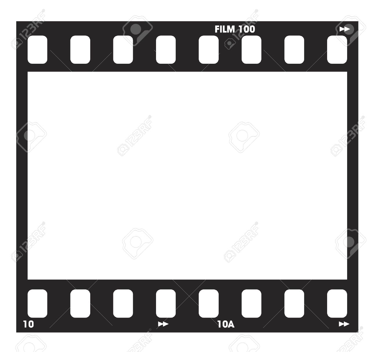 1300x1215 Old Blank Film Strip Frame Background Stock Photo 37841605