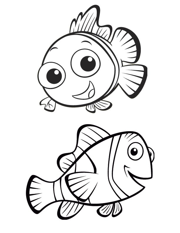 612x792 Finding Nemo Clip Art Clipart Panda