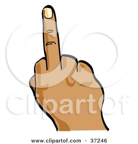 450x470 Flip Off Middle Finger Hand Clipart