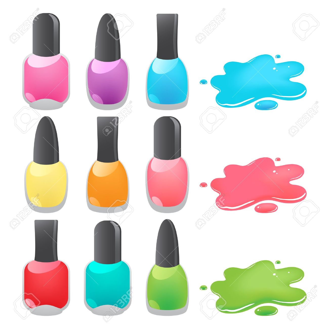 1300x1300 Nail Clipart Nail Paint