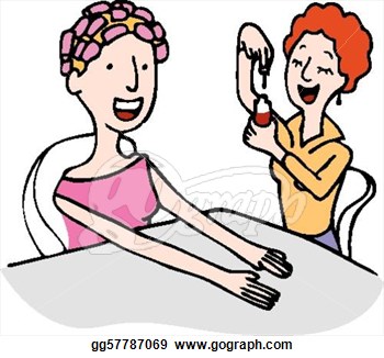 350x326 Nail Clipart Nail Salon