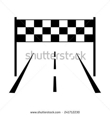 450x470 Racing Clipart Finish Line