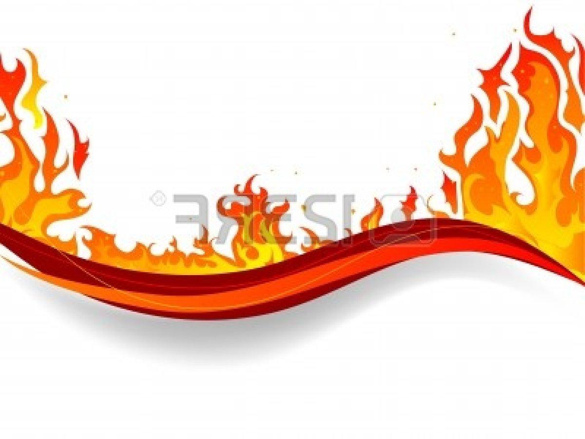 1200x900 Hd Fire Border With White Background And Flames Library