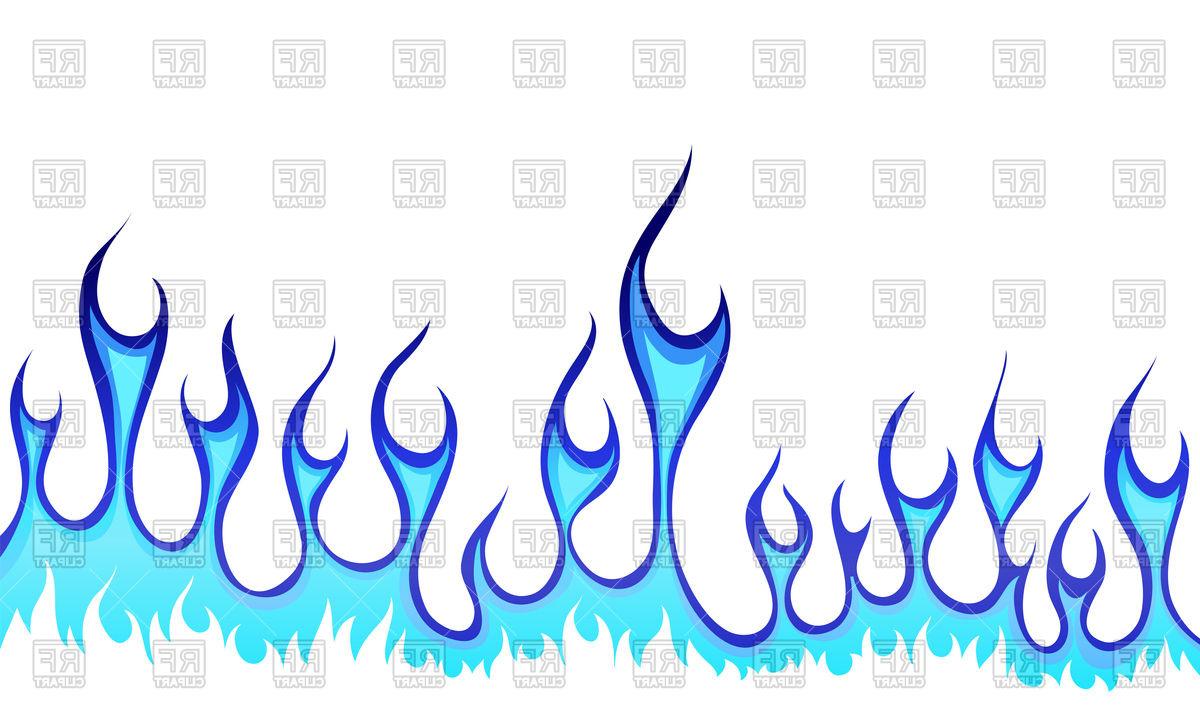 1200x720 Unique Blue Fire Border Download Royalty Free Vector File Eps Pictures