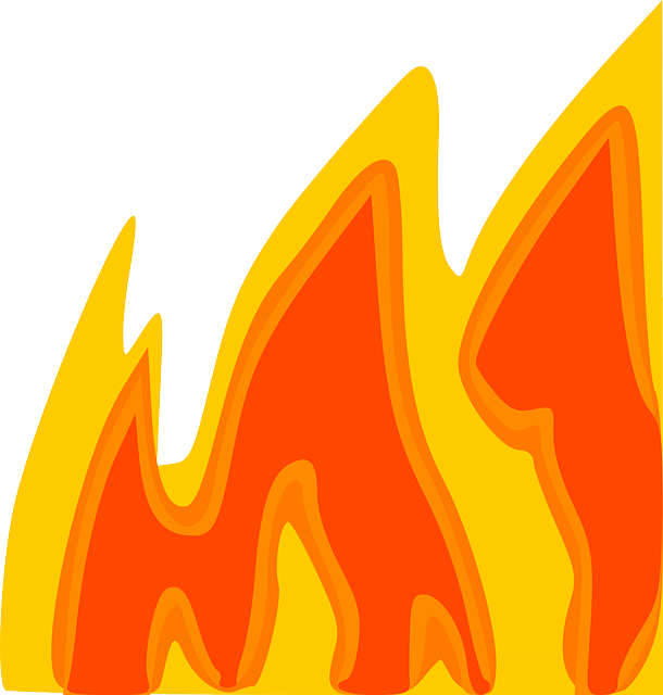 610x640 Fire, Cartoon, Hot, Flame, Border, Free, Heat, Flames