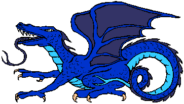 363x206 Blue Dragon Clipart Fire