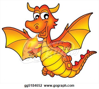 350x313 Dragon Clip Art