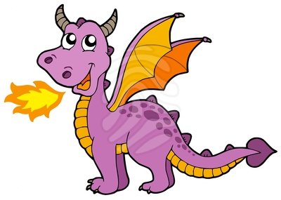 400x285 Clipart Dragon