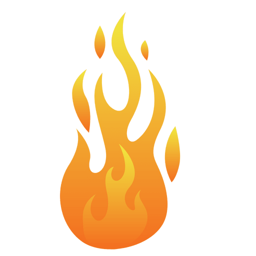 512x512 Fire Cartoon Flame Illustration