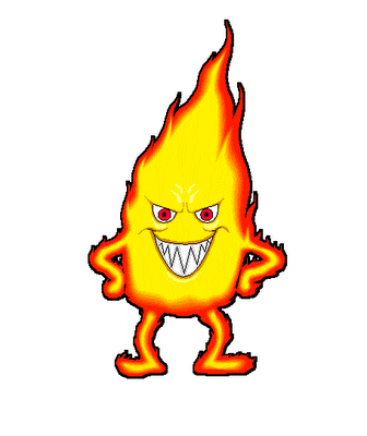 336x400 Fire Cartoon Image Pictures Of Cartoon Fire Clipart