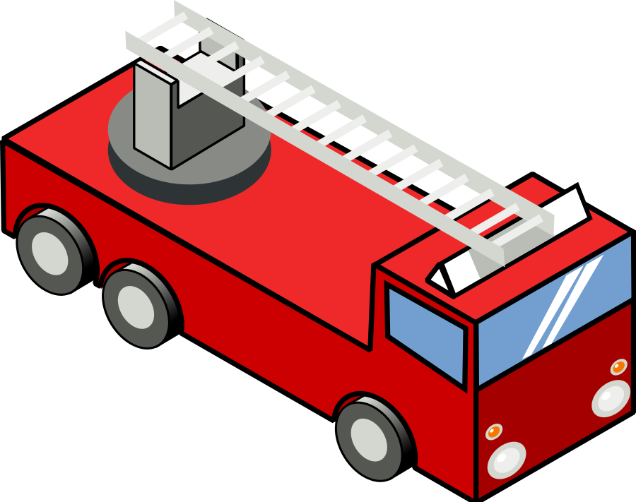 900x711 Fire Engine Clip Art