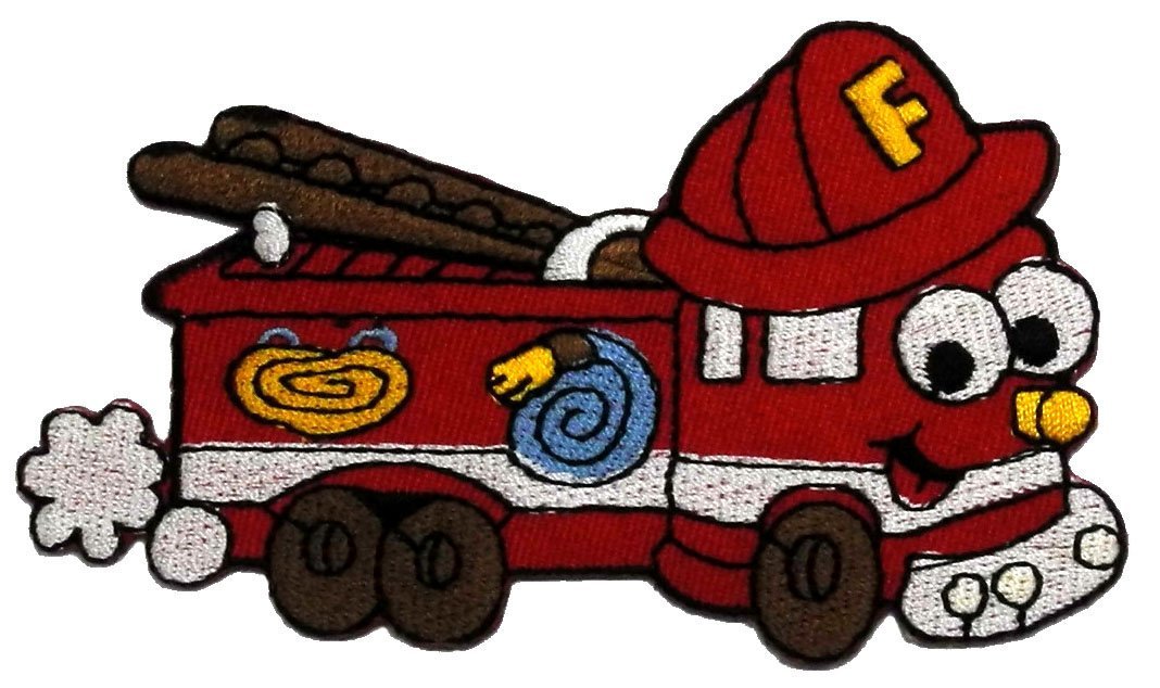 1068x634 Cartoon Fire Engine Pictures