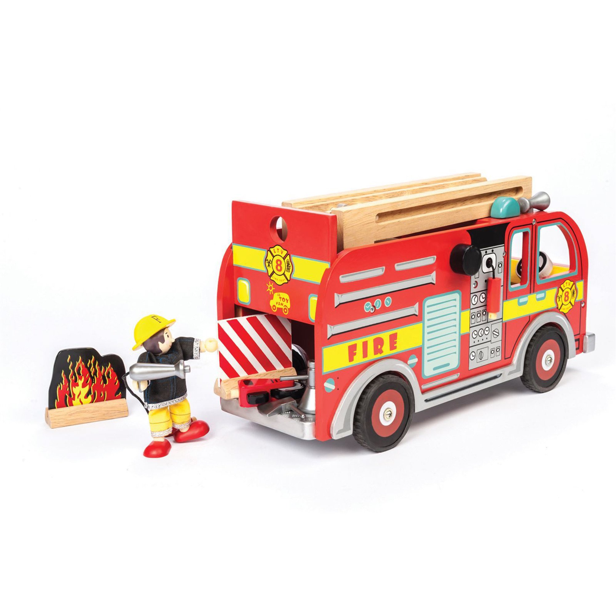 2000x2000 Le Toy Van Fire Engine Set