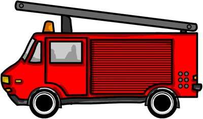 400x235 Fire Truck Clipart Printable